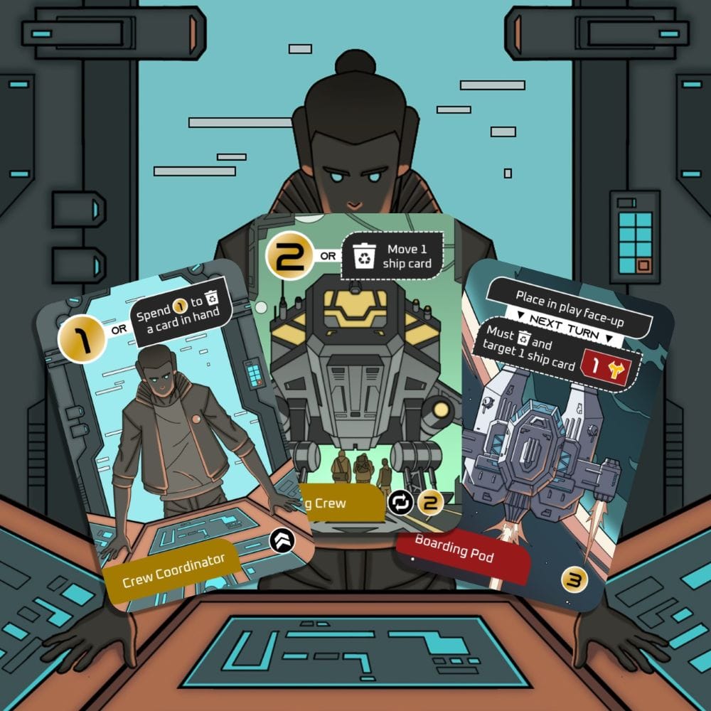 Solar Titans crew cards