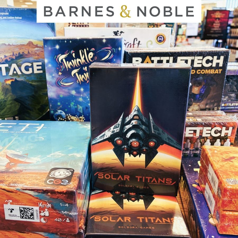 Solar Titans has made it to Barnes & Noble! Solar Titans at Barnes & Noble